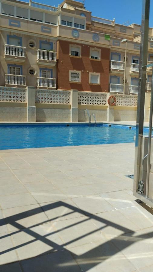 Precioso Apartamento En Residencial Con Piscina Roquetas de Mar Exteriör bild