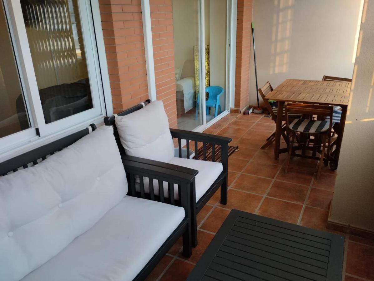 Precioso Apartamento En Residencial Con Piscina Roquetas de Mar Exteriör bild